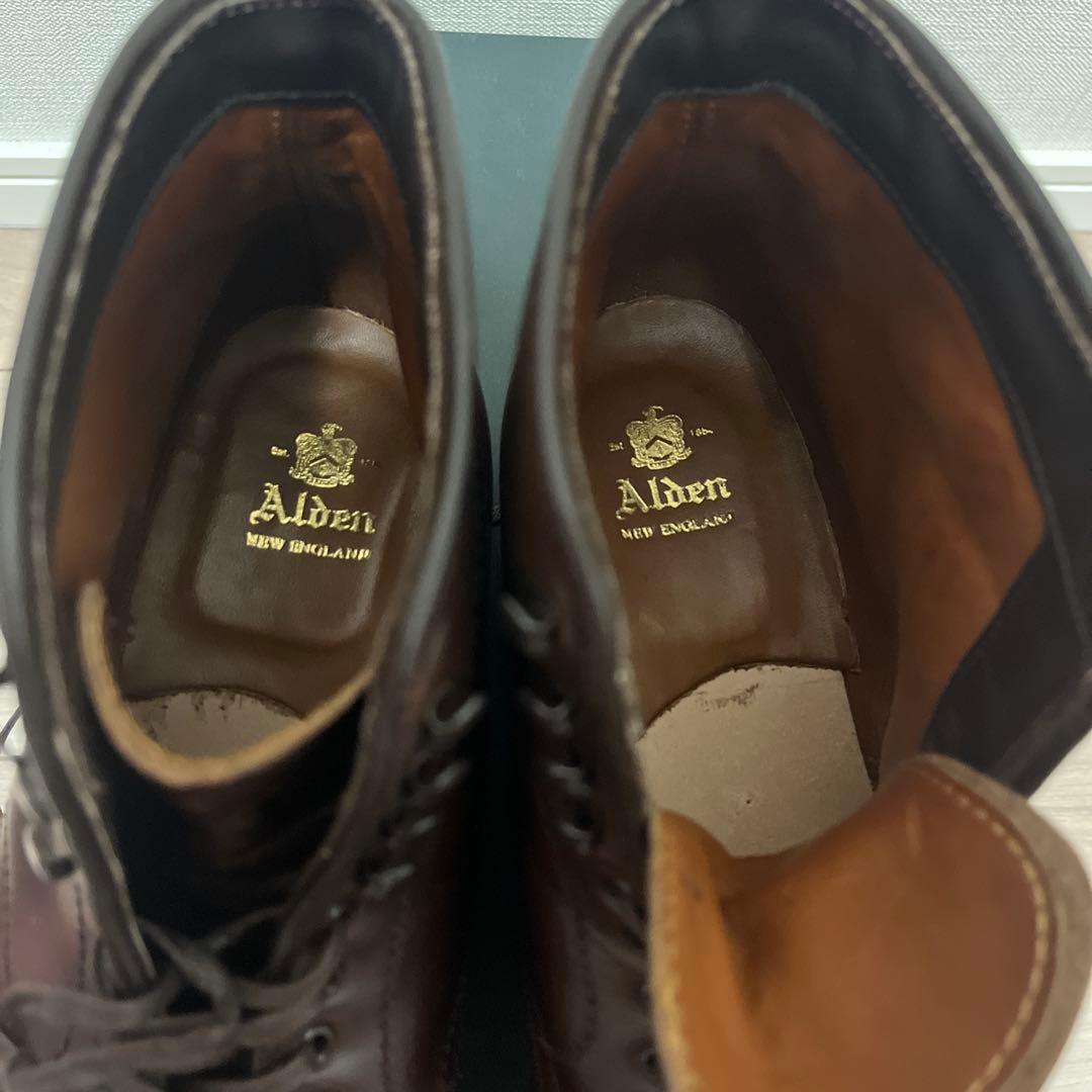 【極美品】Alden オールデン N6808H クロムエクセル　ミリタリーラスト