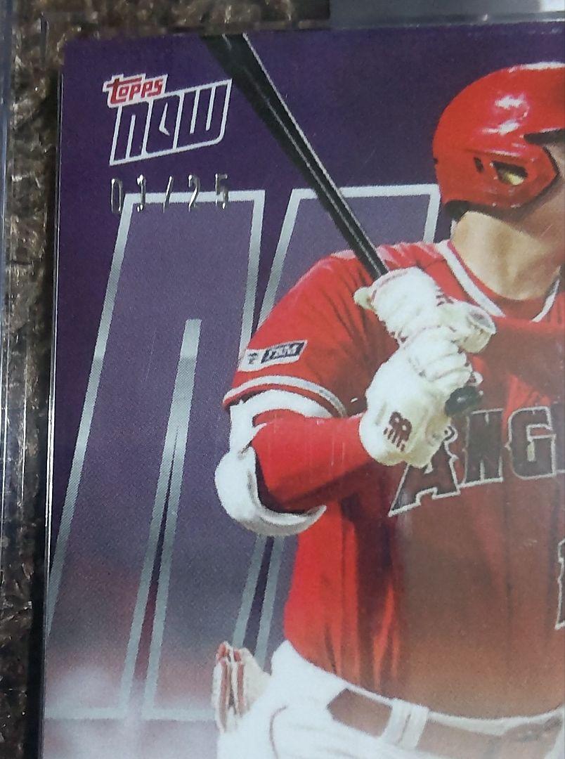 限定25枚 直筆サイン入り 大谷翔平選手 Topps Now