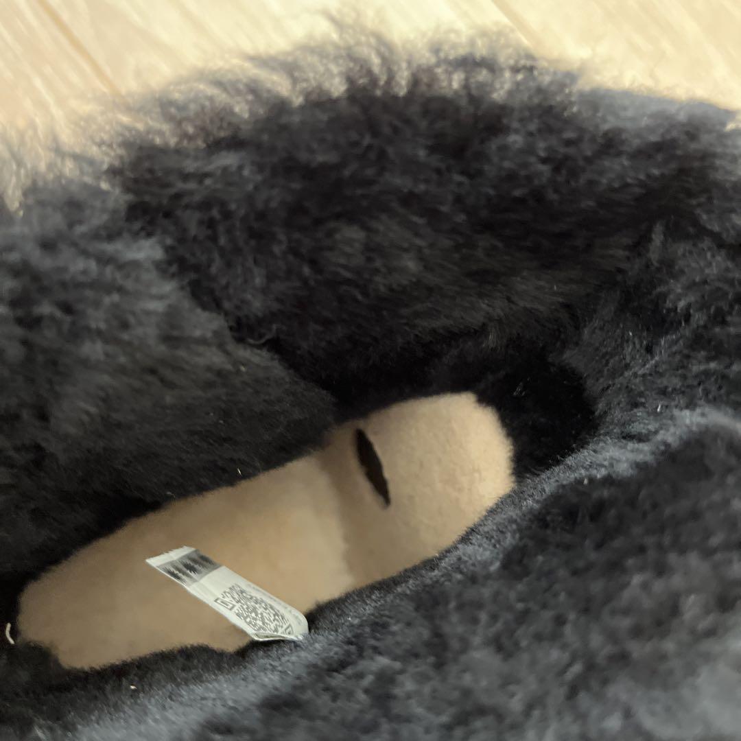 UGG ミニベイリーボタン　ブラック　サイズ7 24cm