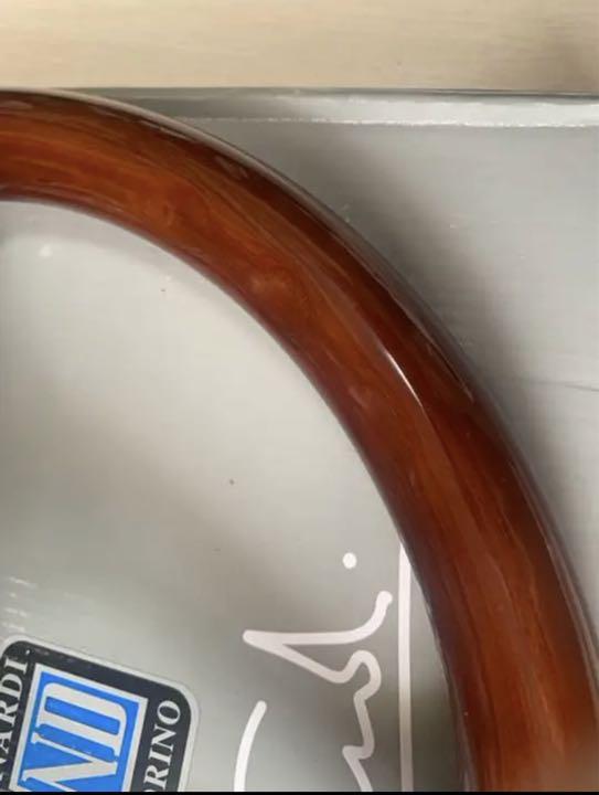 新品　社外　ウッドステアリング　35Φ 即決大歓迎