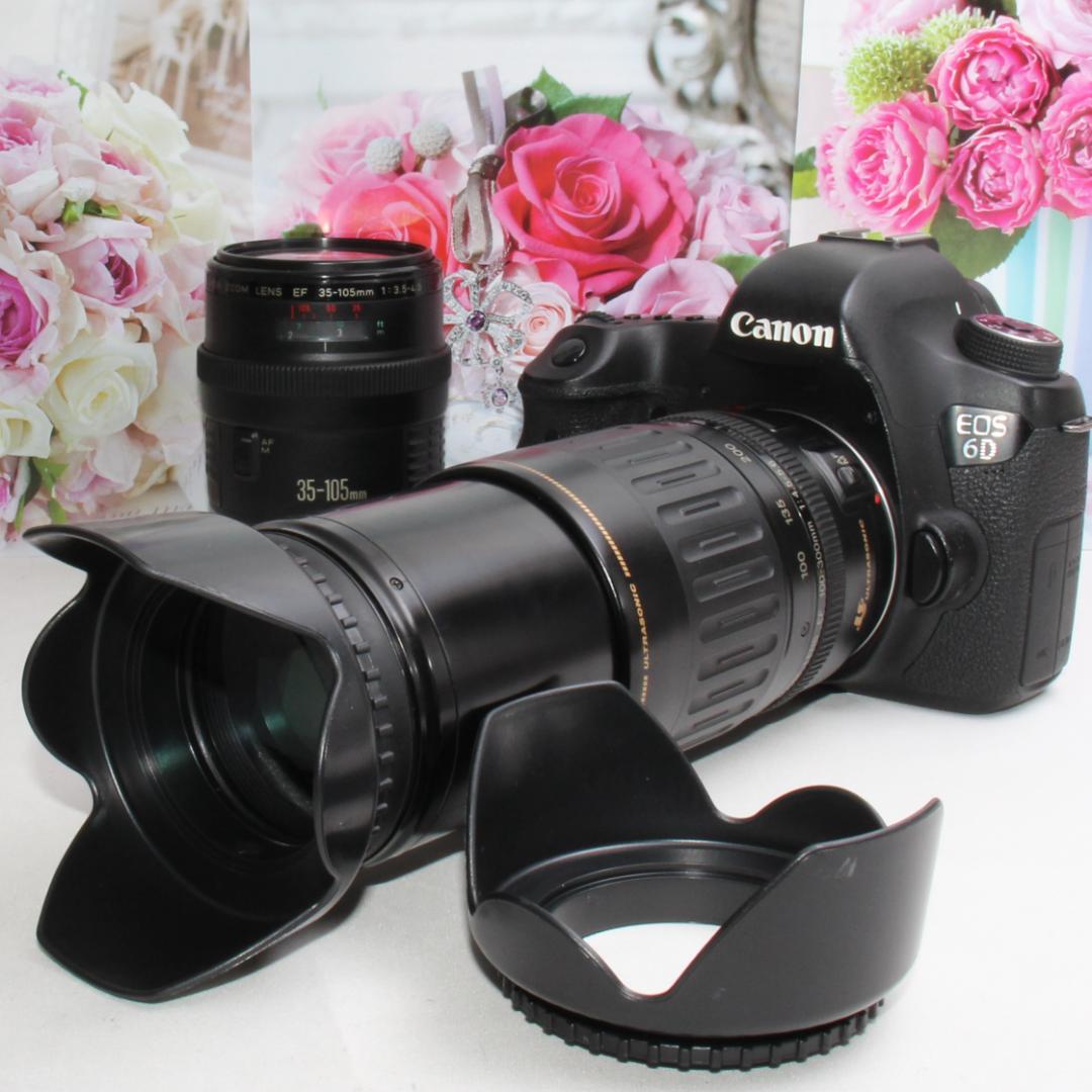 red heart 予備バッテリー付き red heart Canon EOS 6D 超望遠ダブル red heart 予備バッテリー付き red heart Canon EOS 6D 超望遠ダブル