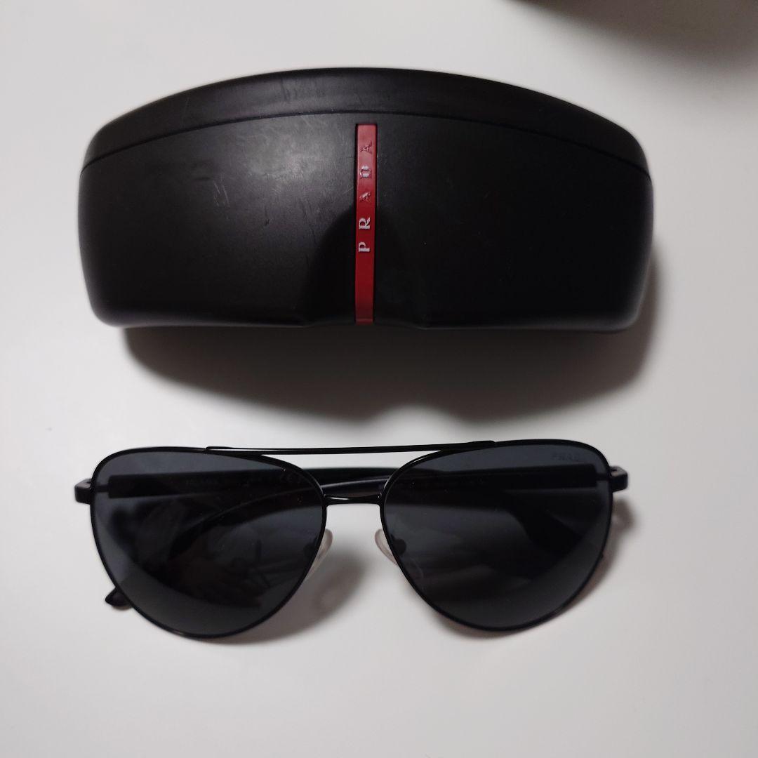 PRADA アビエーターサングラス ブラック