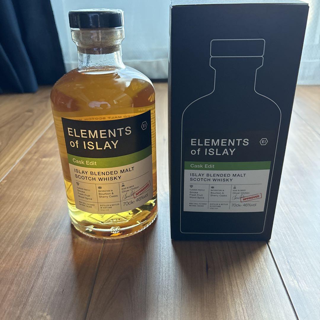 ウイスキー ELEMENTS of ISLAY Cask Edit 700ml 46%