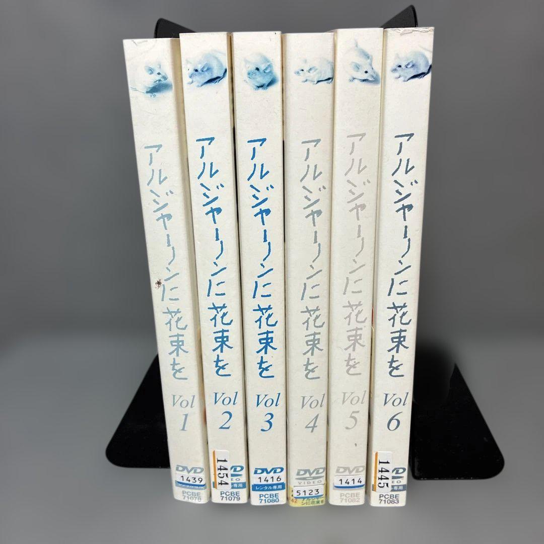 ケース付　アルジャーノンに花束を　DVD 全6巻　全巻セット　送料無料 アルジャーノンに花束を DVD全6巻 - メルカリ
