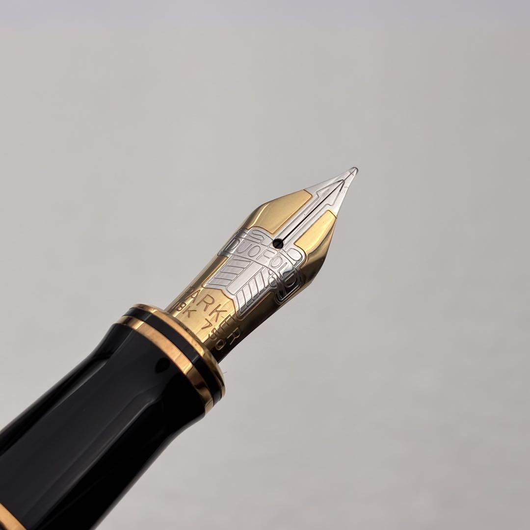 Parker 万年筆 18K PARKER パーカー デュオフォールド センテニアル 万年筆 18Kペン