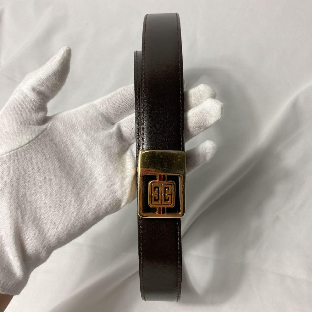 即納人気 GIVENCHY メンズ 金具 ロゴ 極美品 kzWMd-m98708697005 ジバンシー ベルト フォーマル 爆買い国産
