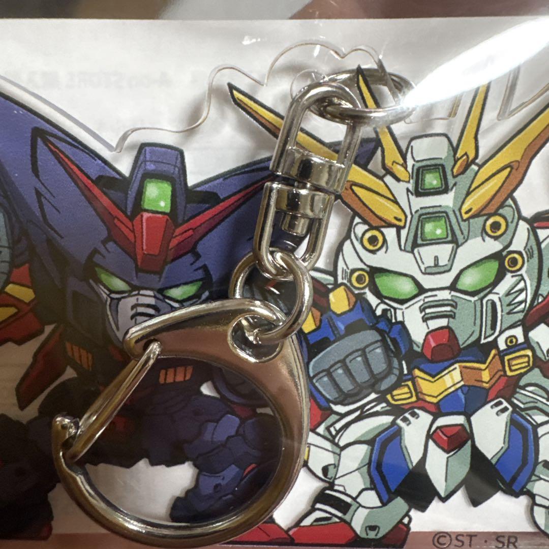 機動武闘伝Gガンダム 公式記録全集　特典キーホルダー2種セット プレミアムバンダイ・A-on STORE購入特典 アクリルキーホルダー