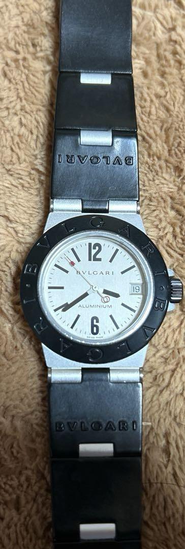 BVLGARI スイス製 時計 ホワイト/ブラック
