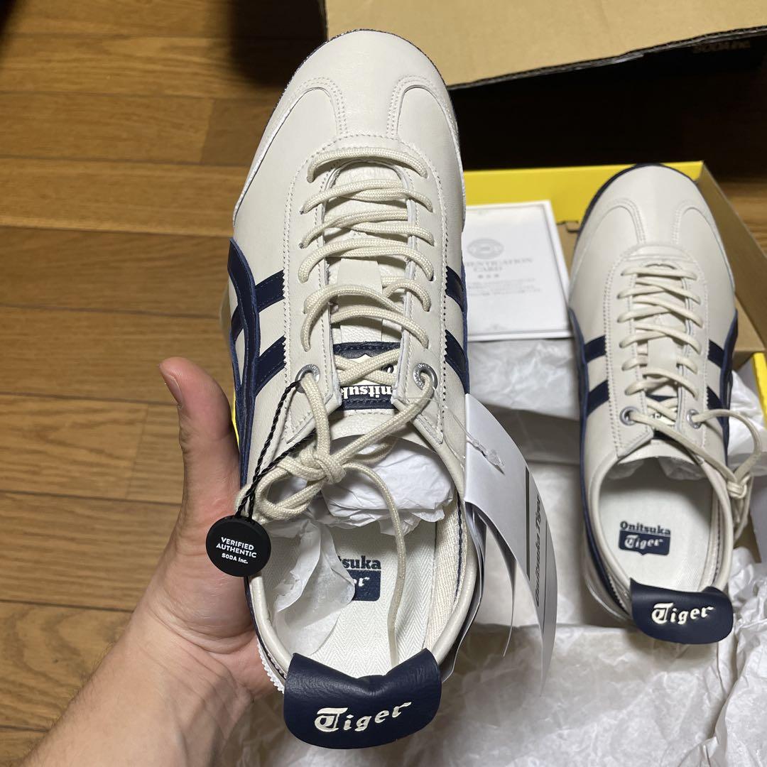 Onitsuka Tiger スニーカー アイボリー/ネイビー