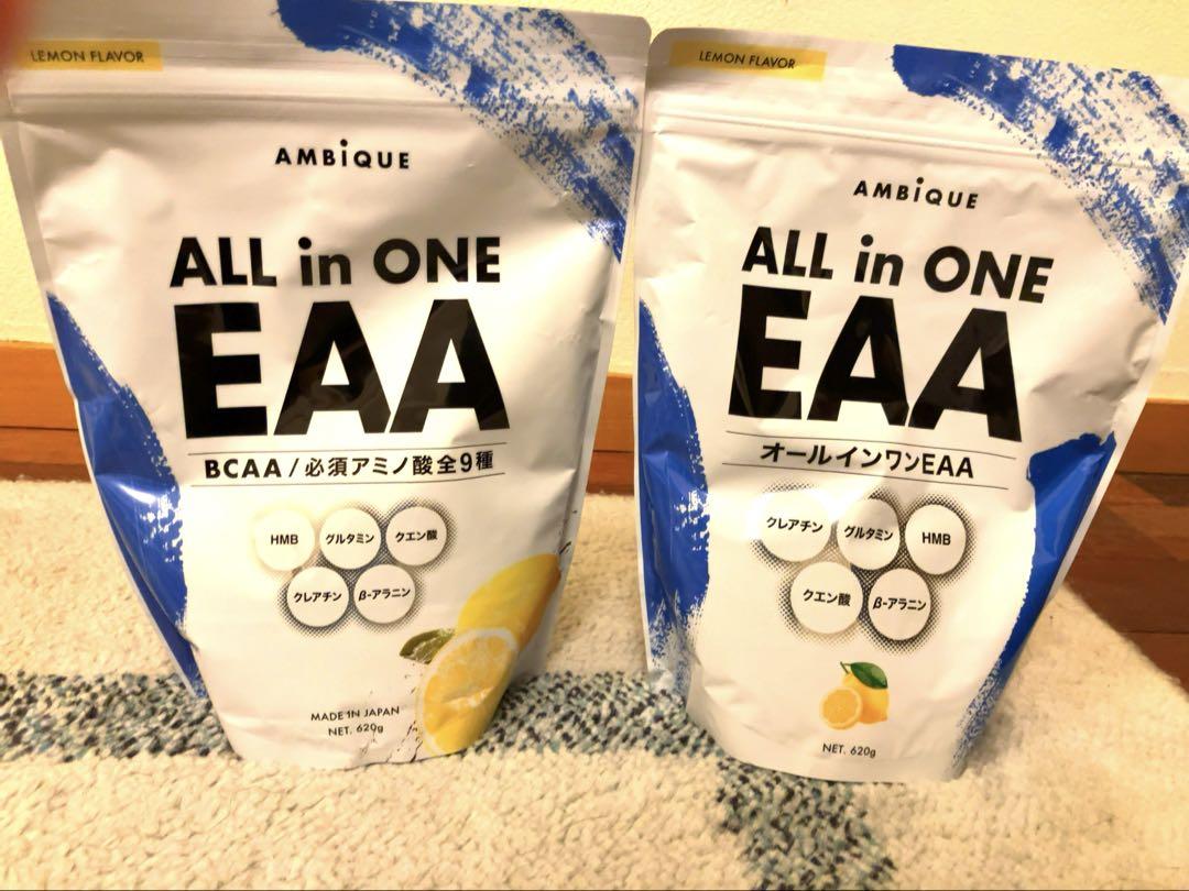 【即日発送】アンビーク AII IN ONE EAA BCAA 620g×2袋