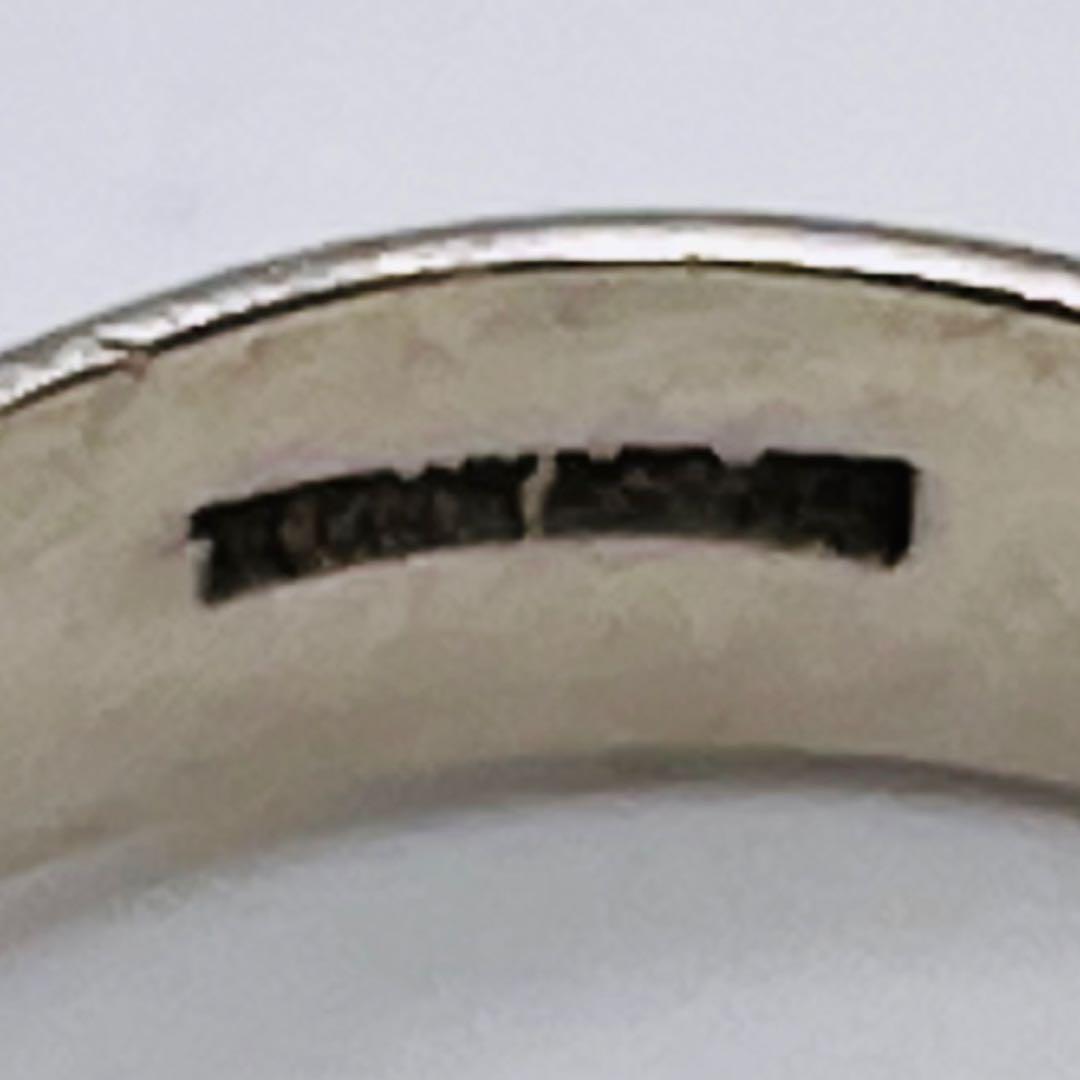 TIFFANY ティファニーサファイアリング シルバー K14 コンビ 9.5号