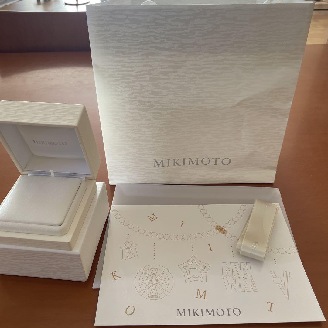 【美品】MIKIMOTO ショッパー、ギフト用空箱、リボン、ステッカー