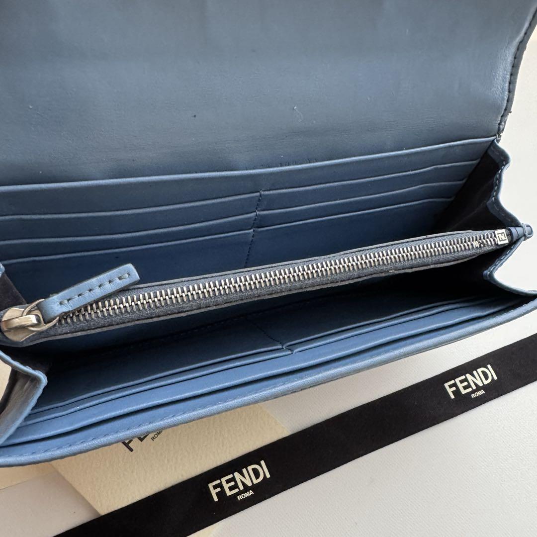 【美品】 792 FENDI フェンディ 2つ折り長財布