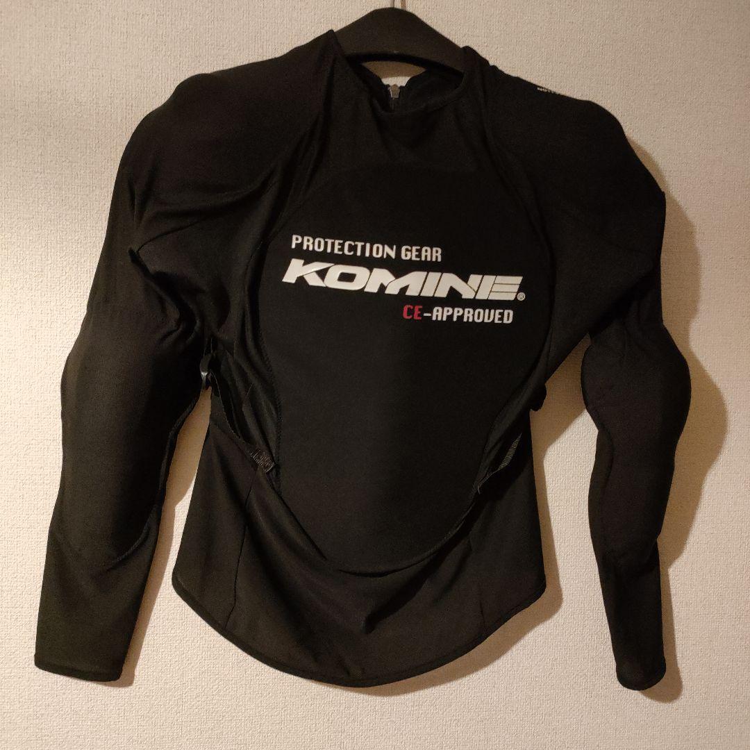 KOMINE 　バイクプロテクター CE認証 黒　Lサイズ