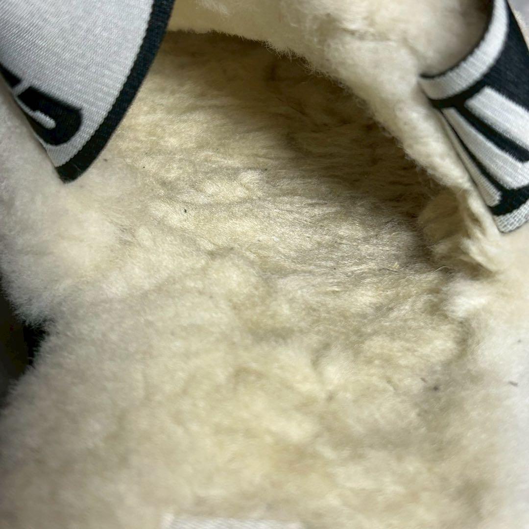 UGG アグ ディスコ スライド ボア サンダル ホワイト UK5 24