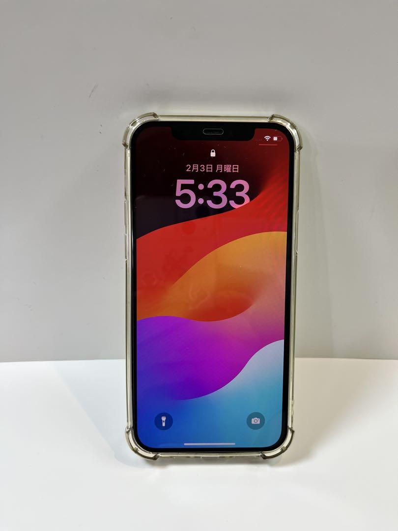 Apple iPhone 12 ホワイト 本体 充電ケーブル付き