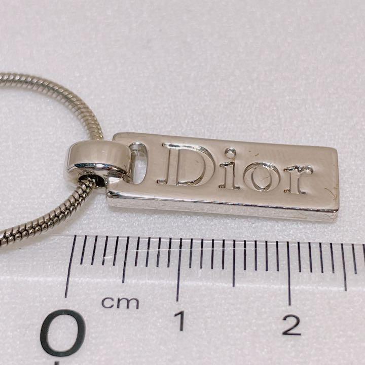 レディース Christian シルバー ロゴ ネックレス 0aqrt-m98716624143 Dior クリスチャンディオール レディース
