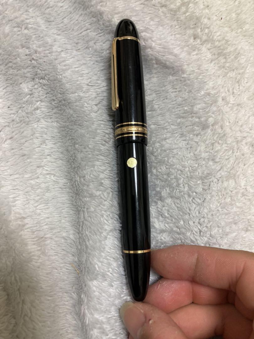 モンブラン149万年筆14C中金 エボナイト芯スチールケース付 細字EF 超美品 モンブラン149万年筆14C中金 エボナイト芯スチールケース付 細字