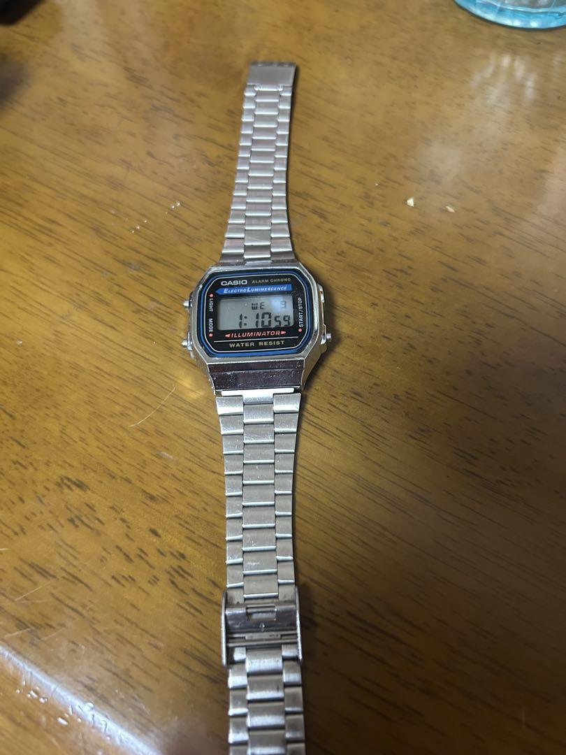定番の中古商品 CASIO メルカリ - ステンレス デジタル腕時計 時計