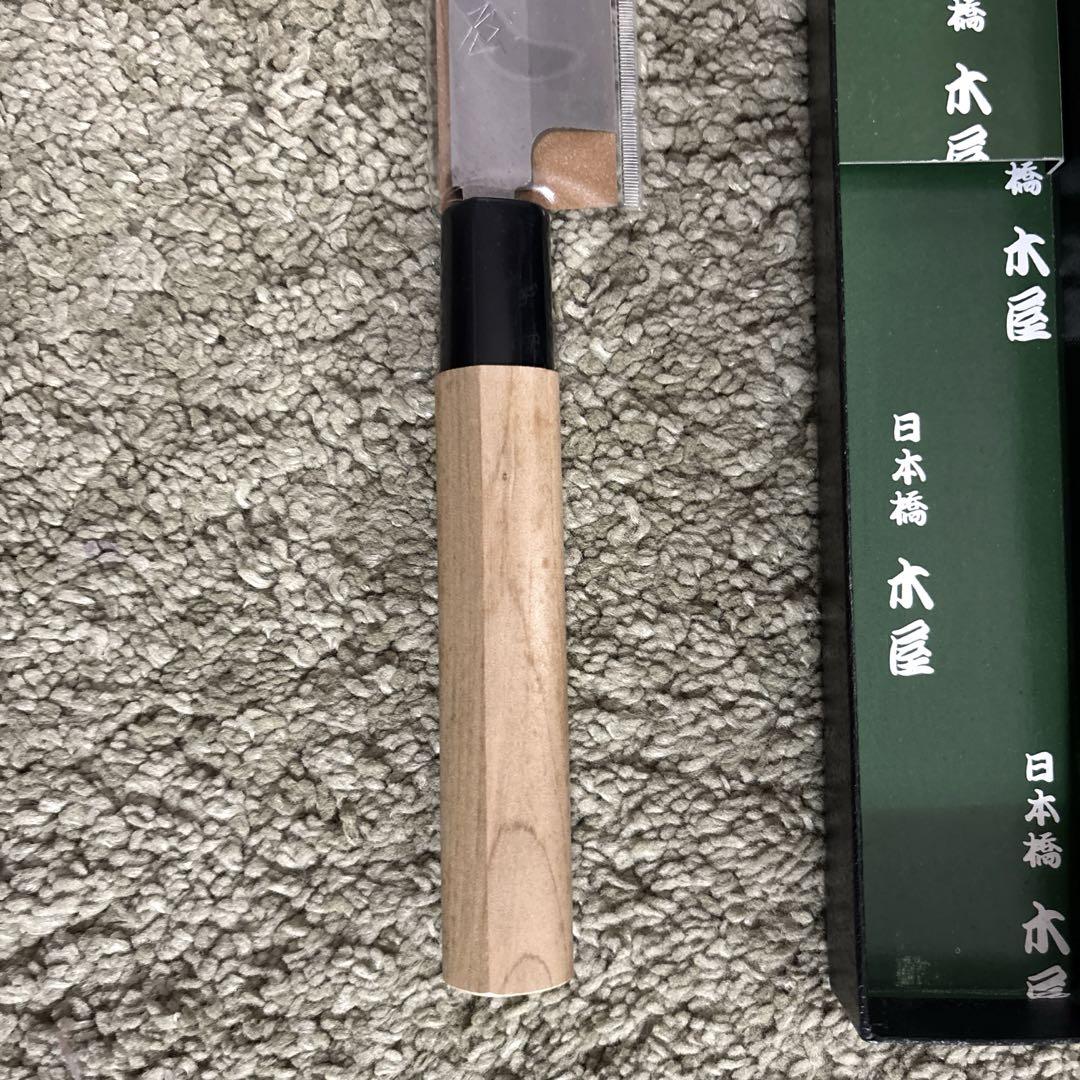 新品未使用 日本橋 木屋 義久 正夫（しょうぶ・刺身包丁） 240mm