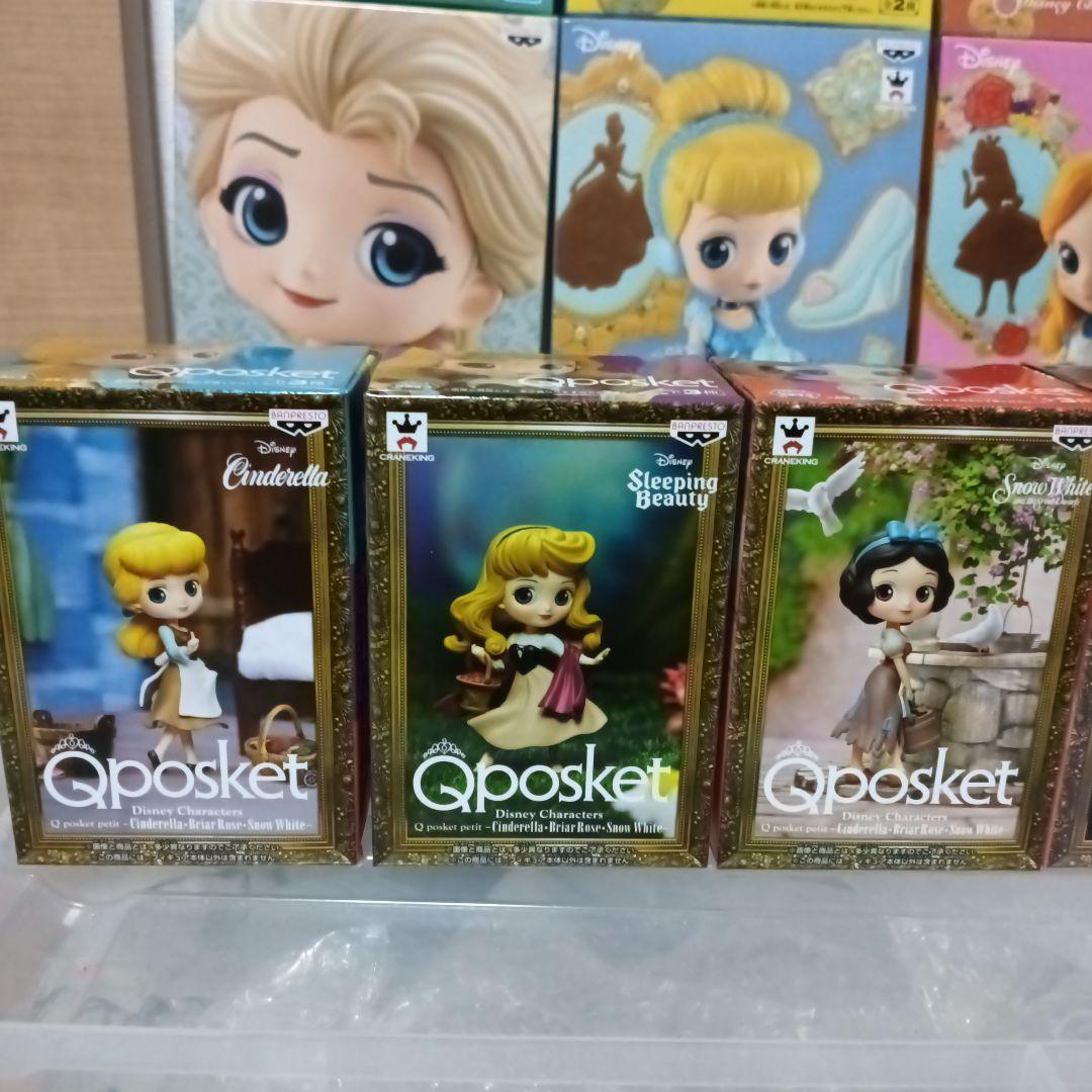 Qposket　petit ディズニープリンセス フィギュアセット BANPRESTO ディズニー プリンセス Qposket petit - Girls
