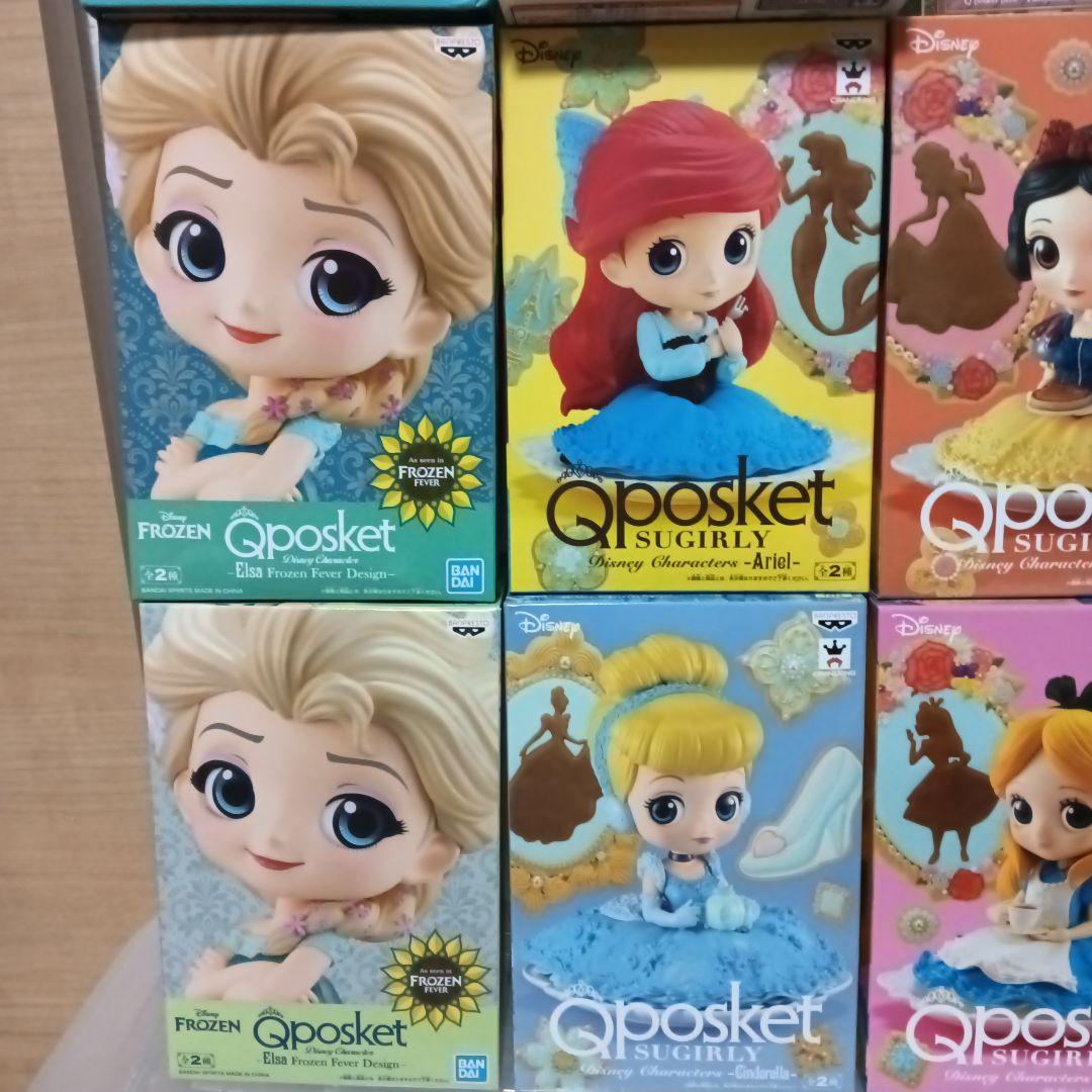 Qposket　petit ディズニープリンセス フィギュアセット BANPRESTO ディズニー プリンセス Qposket petit - Girls