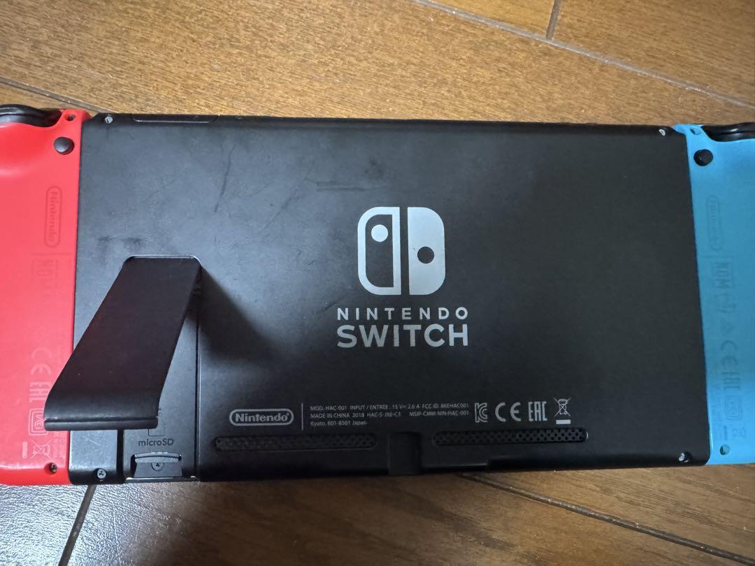 Nintendo Switch 赤/青 本体箱無し
