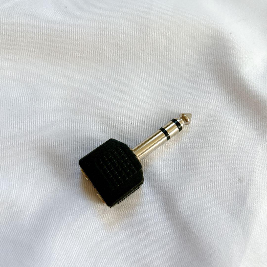 オーディオファン 3.5mm 3極 イヤホン 音声出力　音楽シェアステレオ