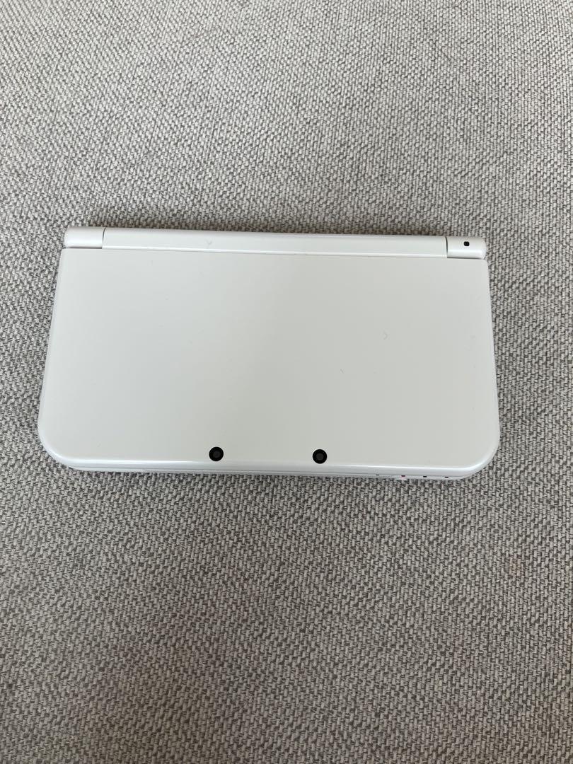 【美品】Newニンテンドー3DSLL パールホワイト&ソフトポケモンサファイア