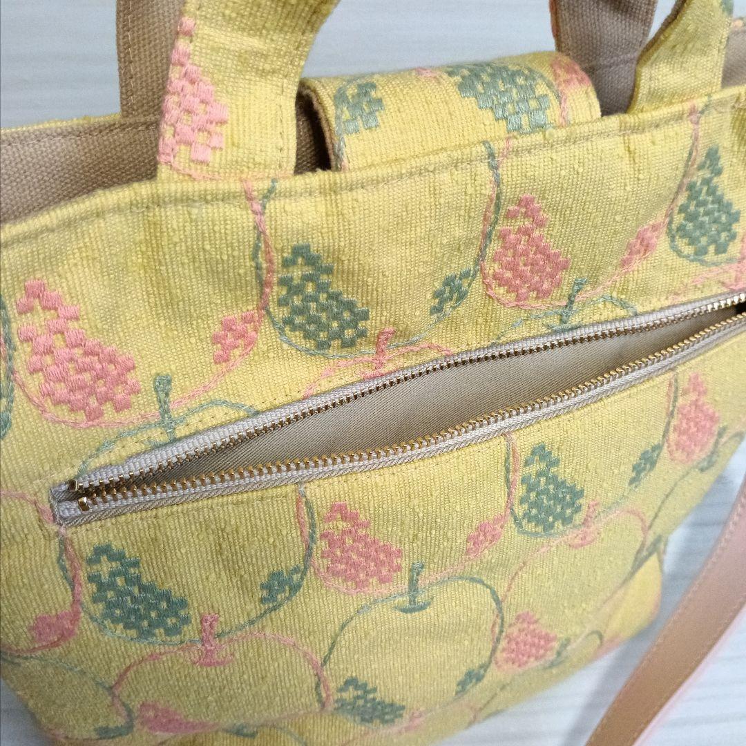 ✩R✩ミナペルホネン　2wayトートバッグ　ショルダーストラップ　mela