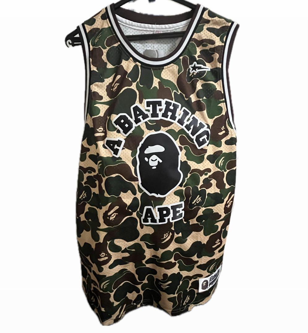 A BATHING APE タンクトップ 迷彩柄 93