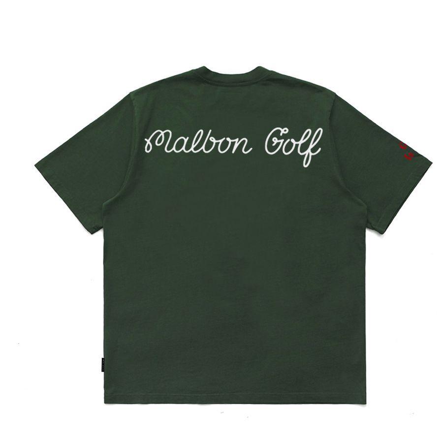 マルボンゴルフ Malbon メンズ 半袖 Tシャツ トップス