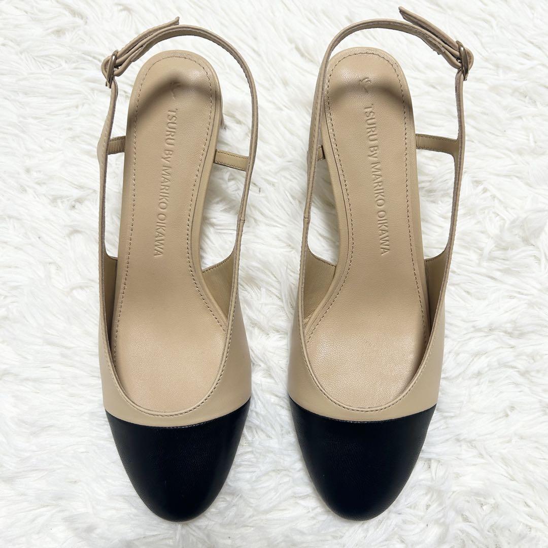 25SS✨新品✨ツルバイマリコオイカワ Le shu バックストラップ パンプス