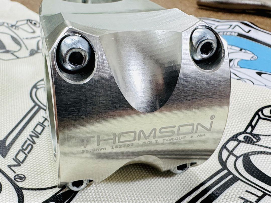 THOMSON Elite X4 ステム 0°×50×31.8 シルバー