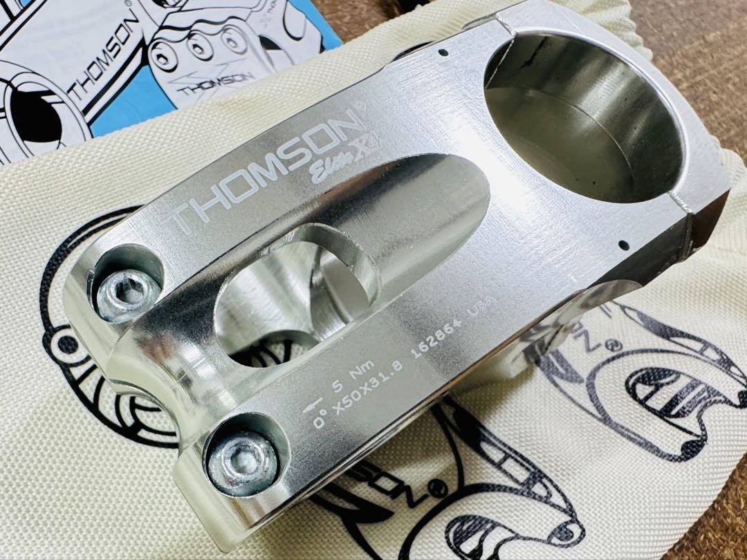 THOMSON Elite X4 ステム 0°×50×31.8 シルバー