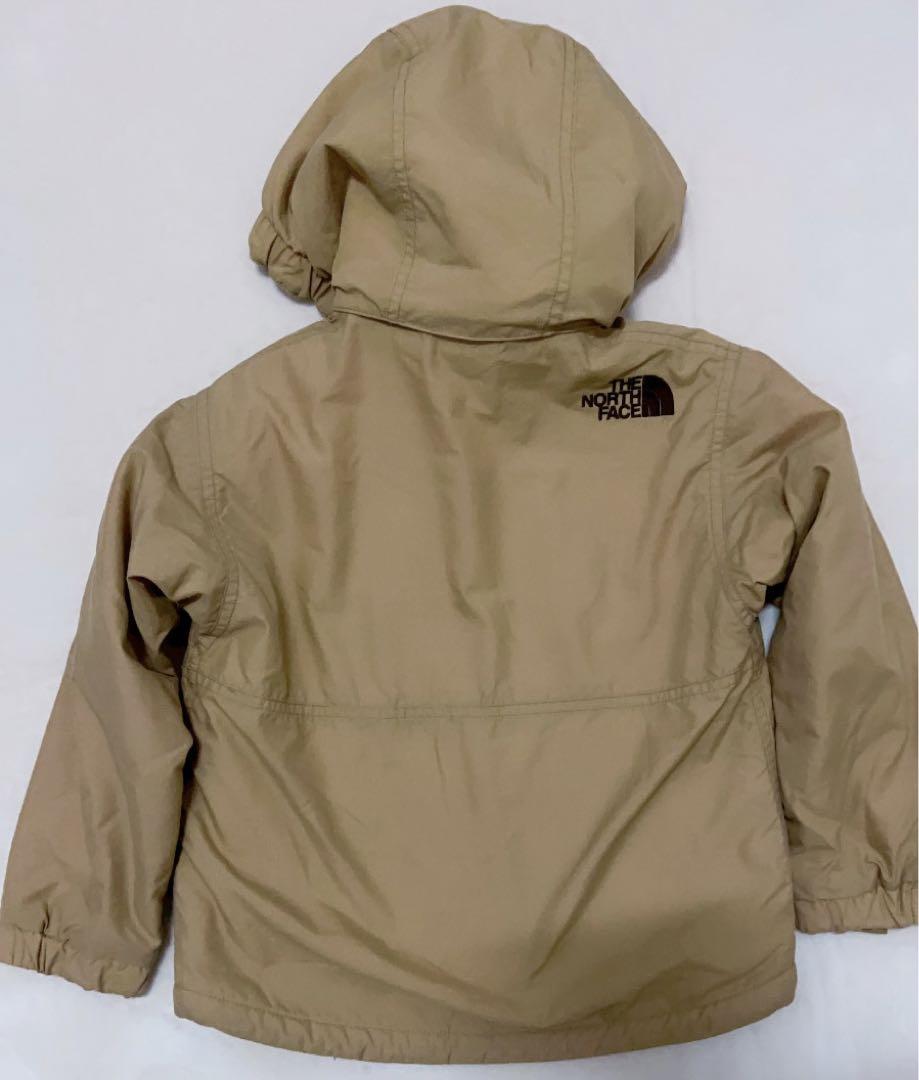 美品　ノースフェイスキッズジャケット110cm 美品THE NORTH FACE キッズジャケット 110cm ベージュ