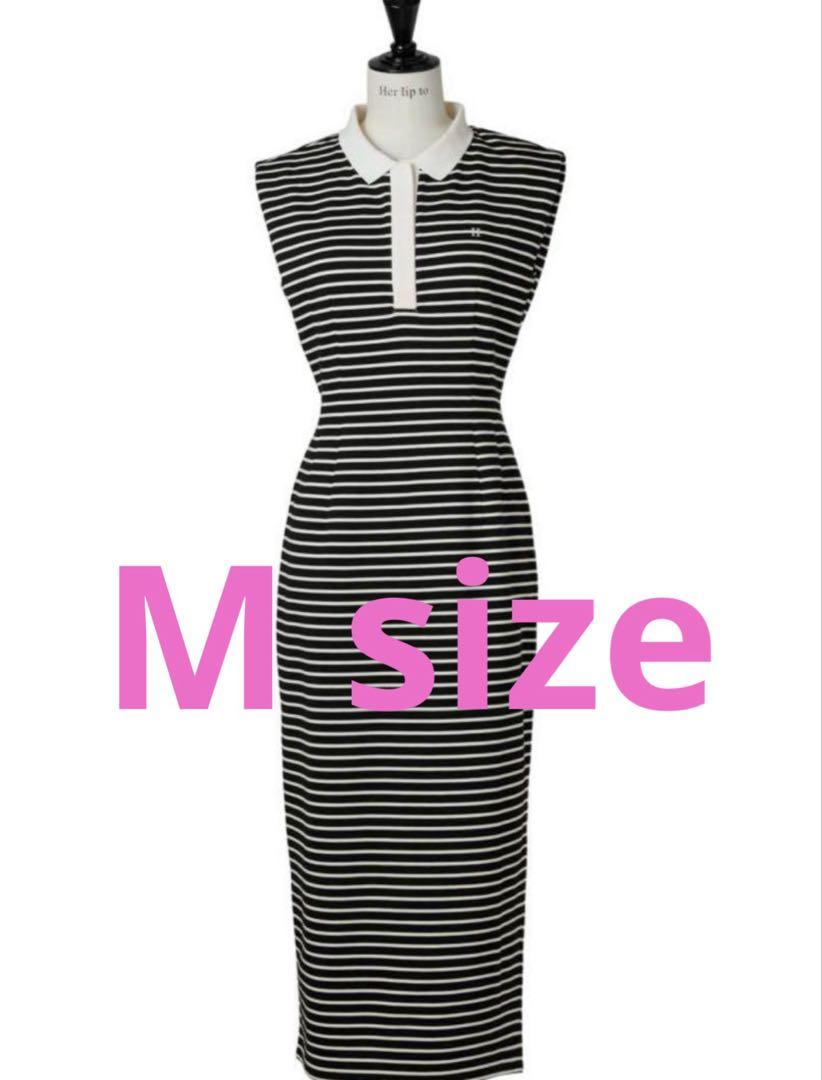 【美品】Herlipto French Sleeve PoloLongDress Herlipto French Sleeve Polo Long Dress