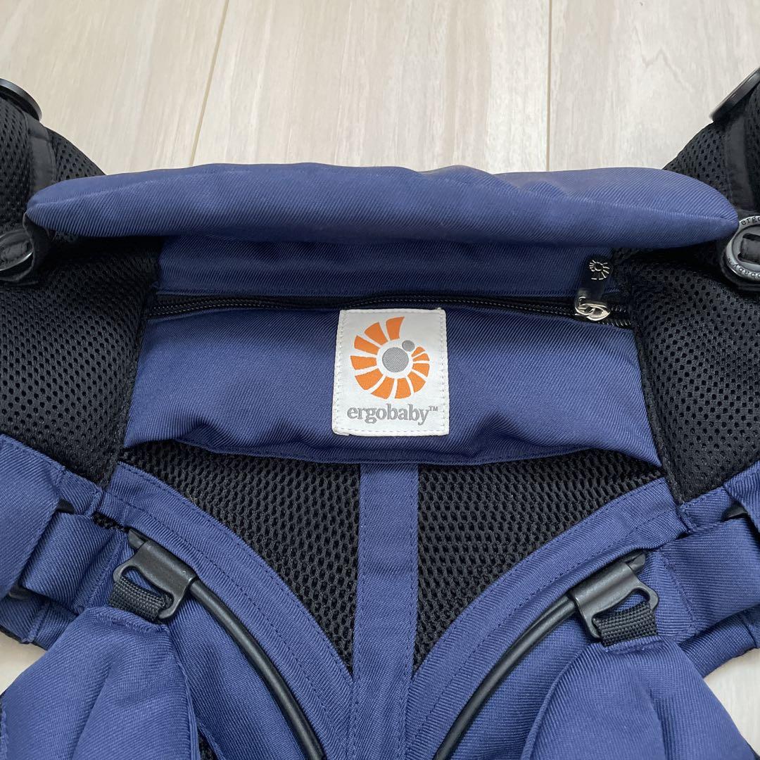 【未使用】ergobaby オールインワンOMNI360抱っこひも ネイビー 未使用】ergobaby オールインワンOMNI360抱っこひも ネイビー
