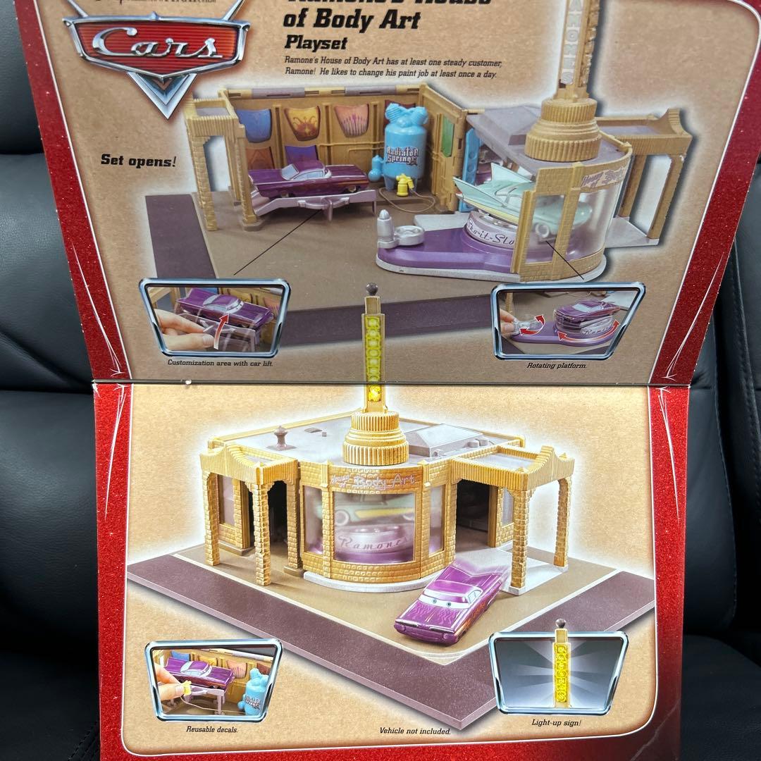 カーズ　ラモーン　ハウス　オブ　ボディー　アート　プレイセット　希少
