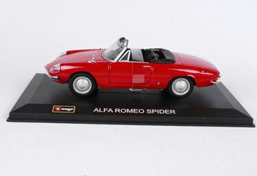 1966アルファロメオシミュレーション合金車モデル
