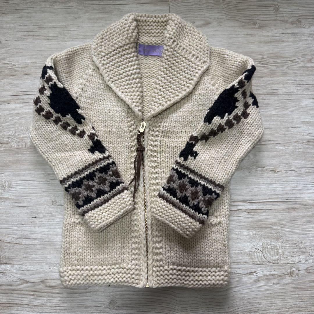 ファッション edit&co Lily Tiger カウチンニット メルカリ - カナダ製 トップス