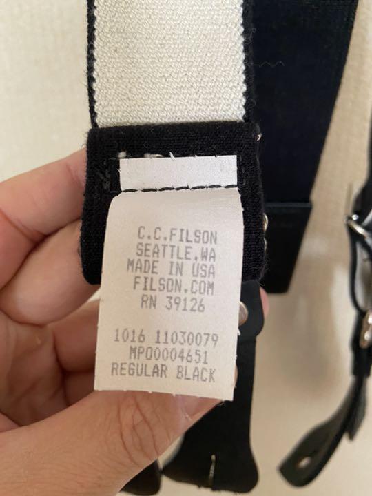 はステンレ★ FILSON サスペンダー xuzYK-m98738209145 フィルソン します