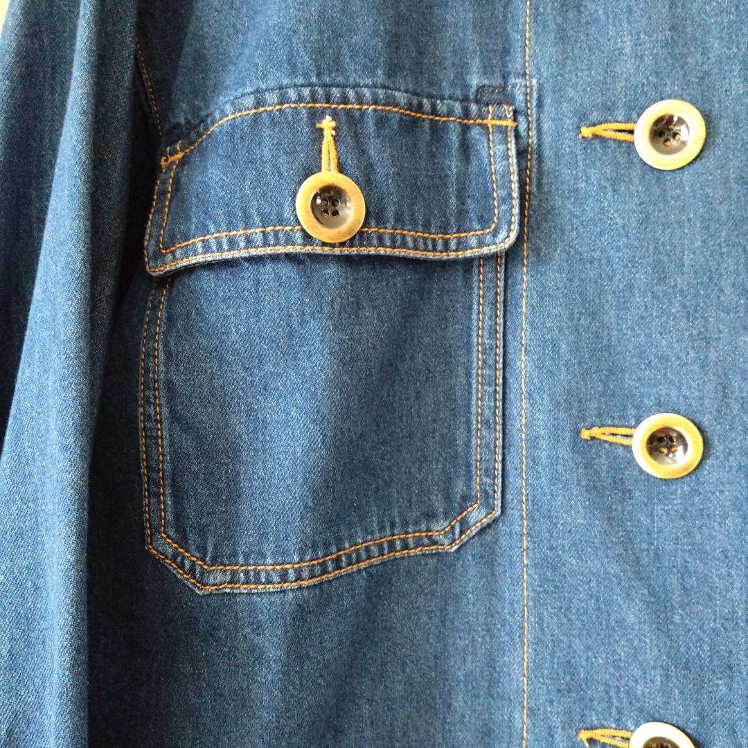 美品】キング JUDY デニムジャケット 青 38 ジャケット・アウター
