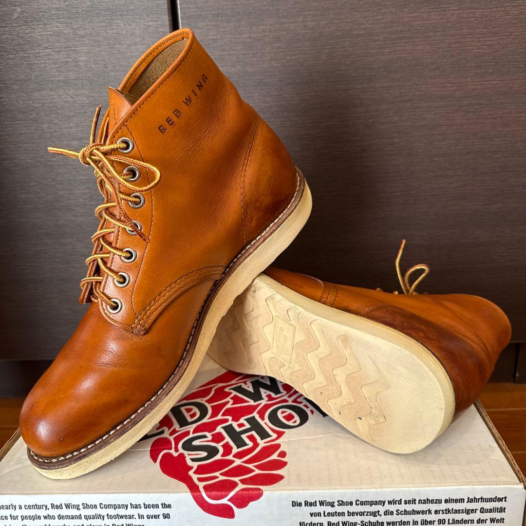 復刻犬タグ 12年 8.5D レッドウィング9871ゴールドラセット26.5cm RED WING