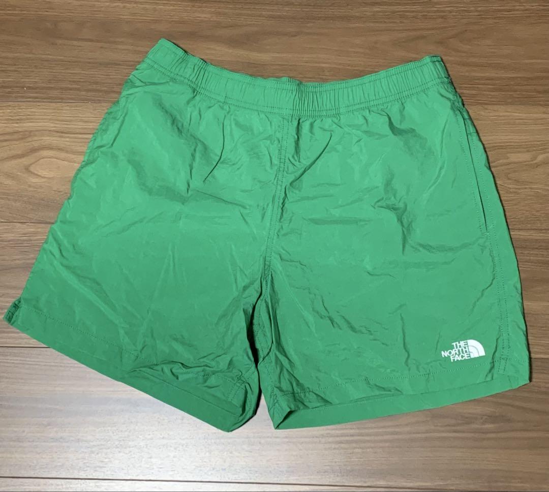 ★美品★ノースフェイス　バーサタイルショーツグリーン　Ｌサイズ