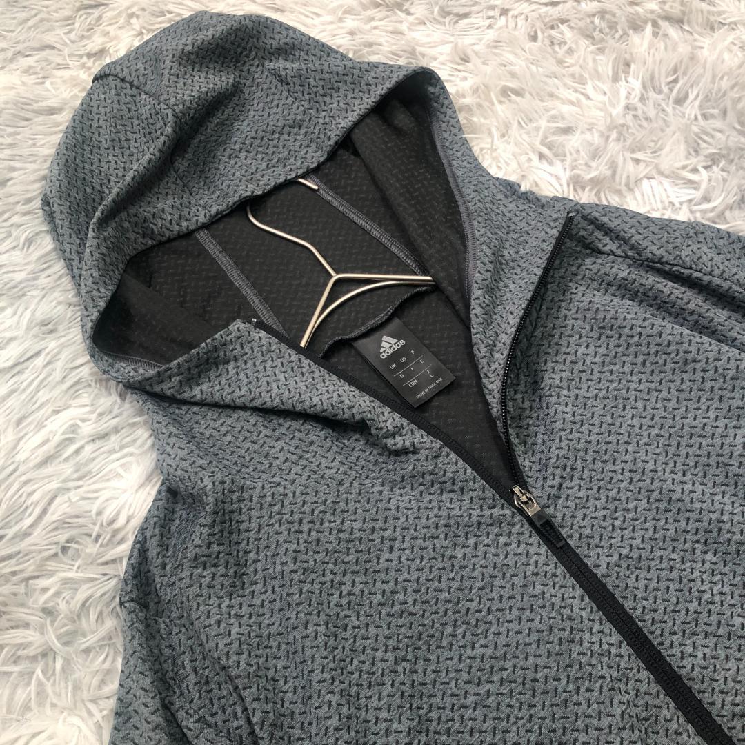 adidas【 L】アンリーシュ ジャージ上下セット/速乾吸汗性 軽量/パーカー