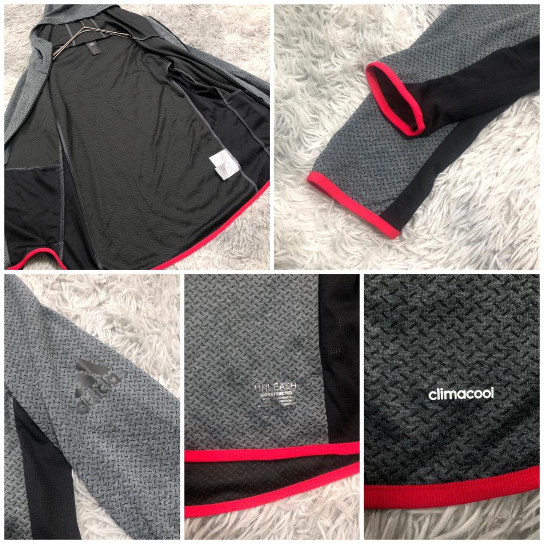 adidas【 L】アンリーシュ ジャージ上下セット/速乾吸汗性 軽量/パーカー