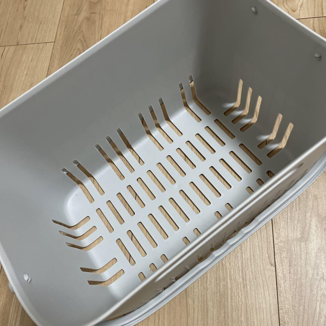 持ち手付き 収納カゴ