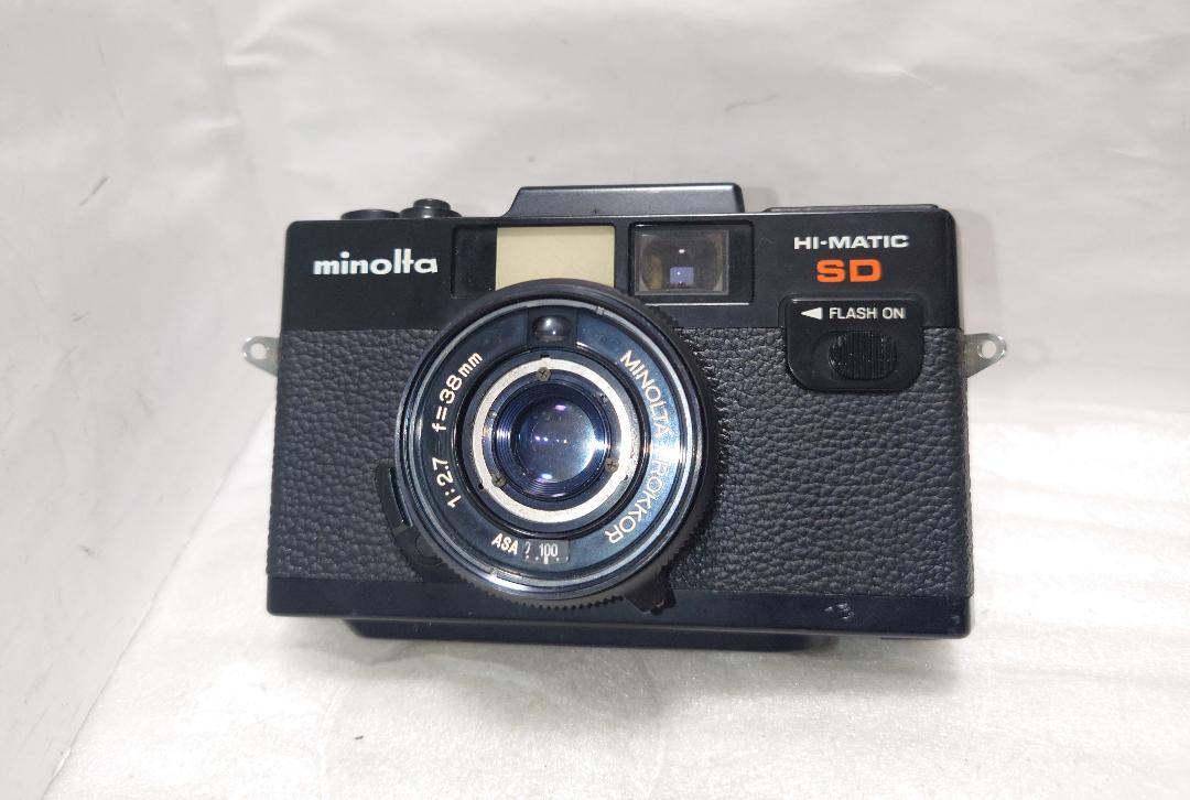 人気！極上☆MINOLTA ミノルタ HI-MATIC SD 38mm F2.7 - Film