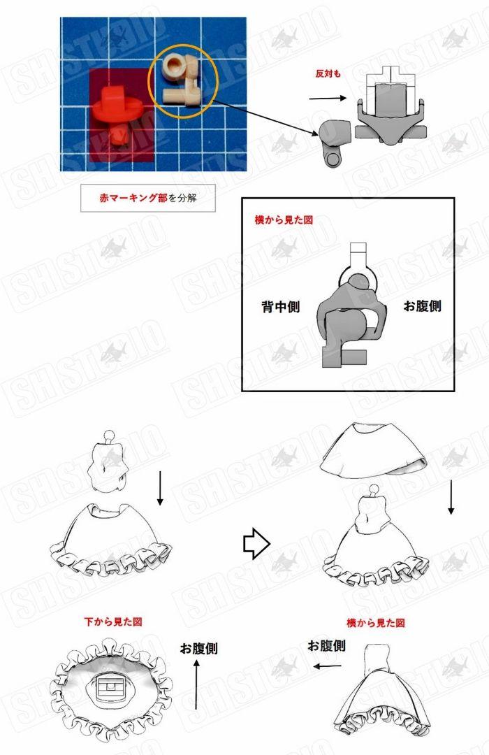 メガミデバイス　バスタードール用　メイドカスタムパーツセット メガミデバイス バスタードール用 メイドカスタムパーツセット